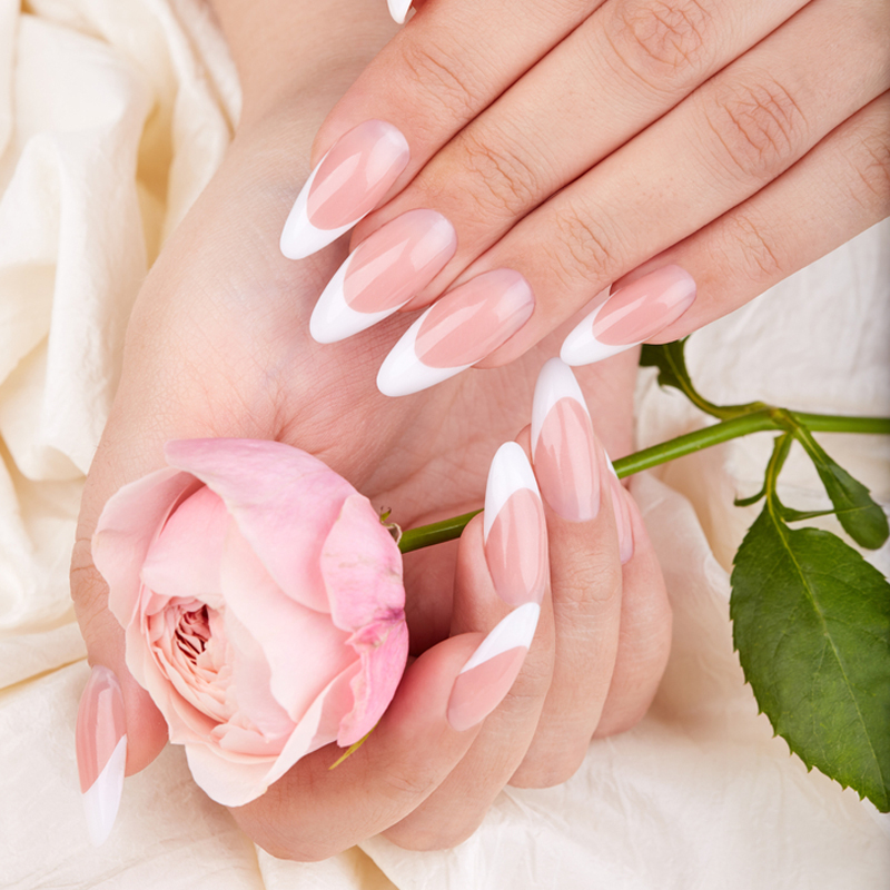 Pink & White Full Set