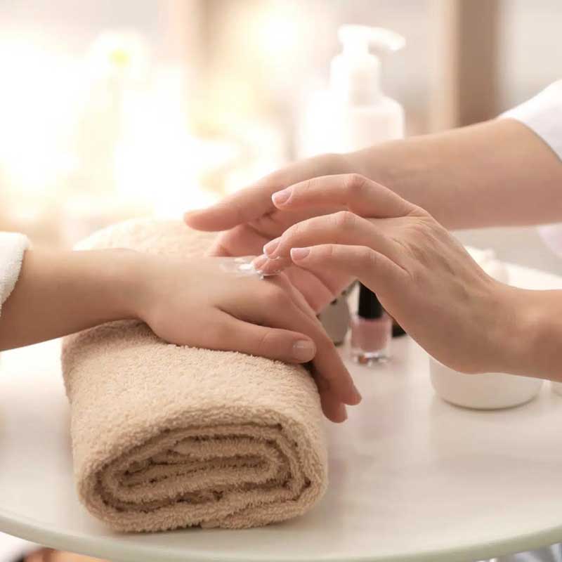 Shellac French Manicure without Take off