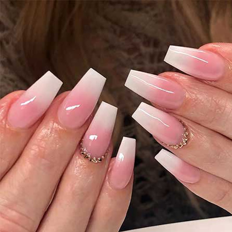 Pink & White Ombre Fill-ins